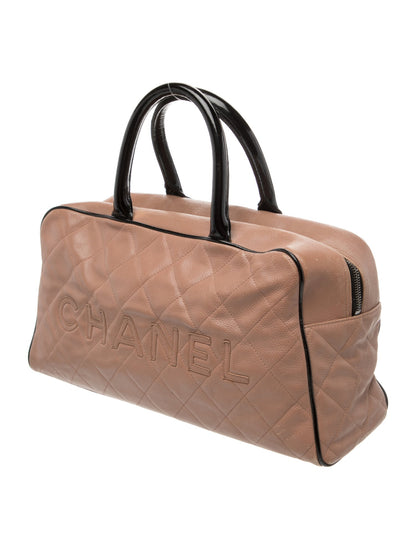 Chanel Quilted Bowler Bag