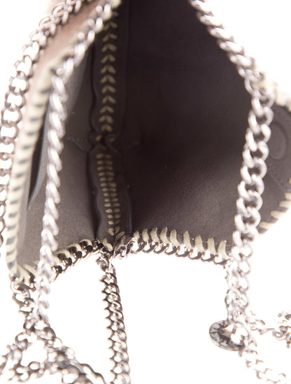 Stella McCartney Vegetarian Leather Chain-Link Handle Bag