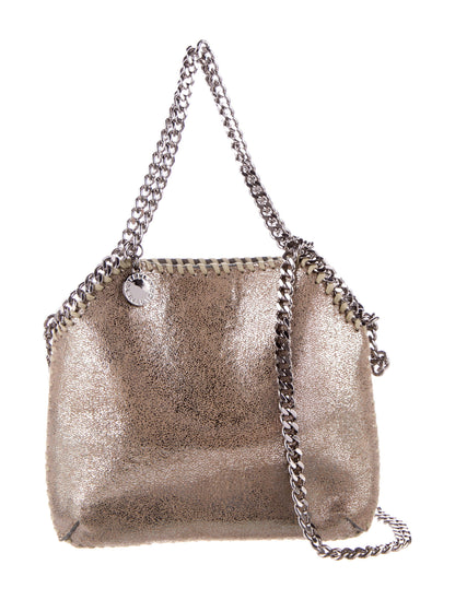 Stella McCartney Vegetarian Leather Chain-Link Handle Bag