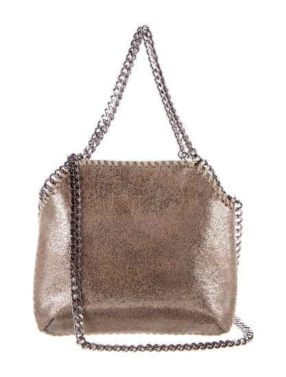 Stella McCartney Vegetarian Leather Chain-Link Handle Bag