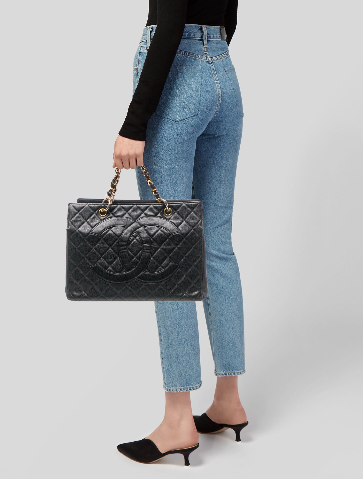 Chanel Caviar Grand Shopping Tote