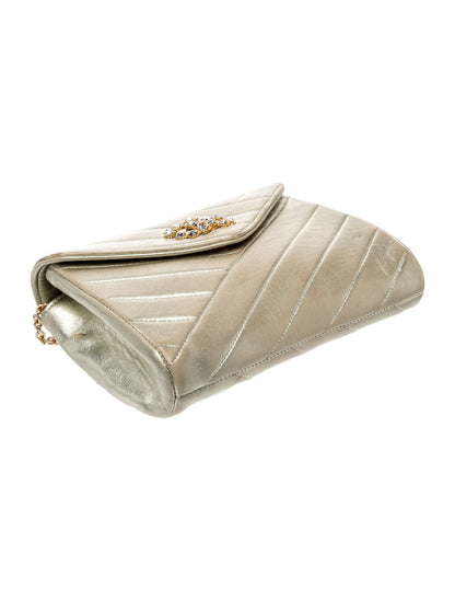 Chanel Chevron CC Flap Bag