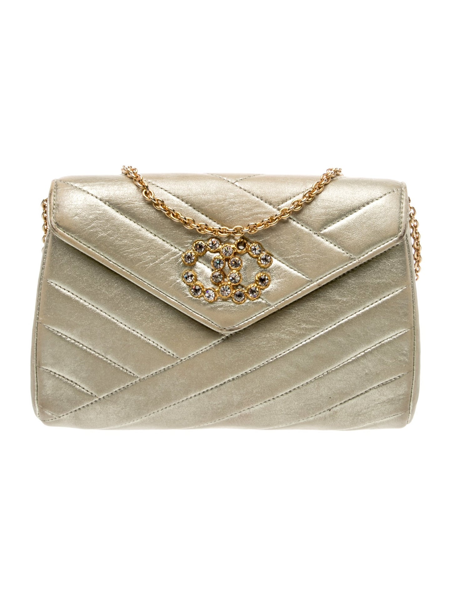 Chanel Chevron CC Flap Bag