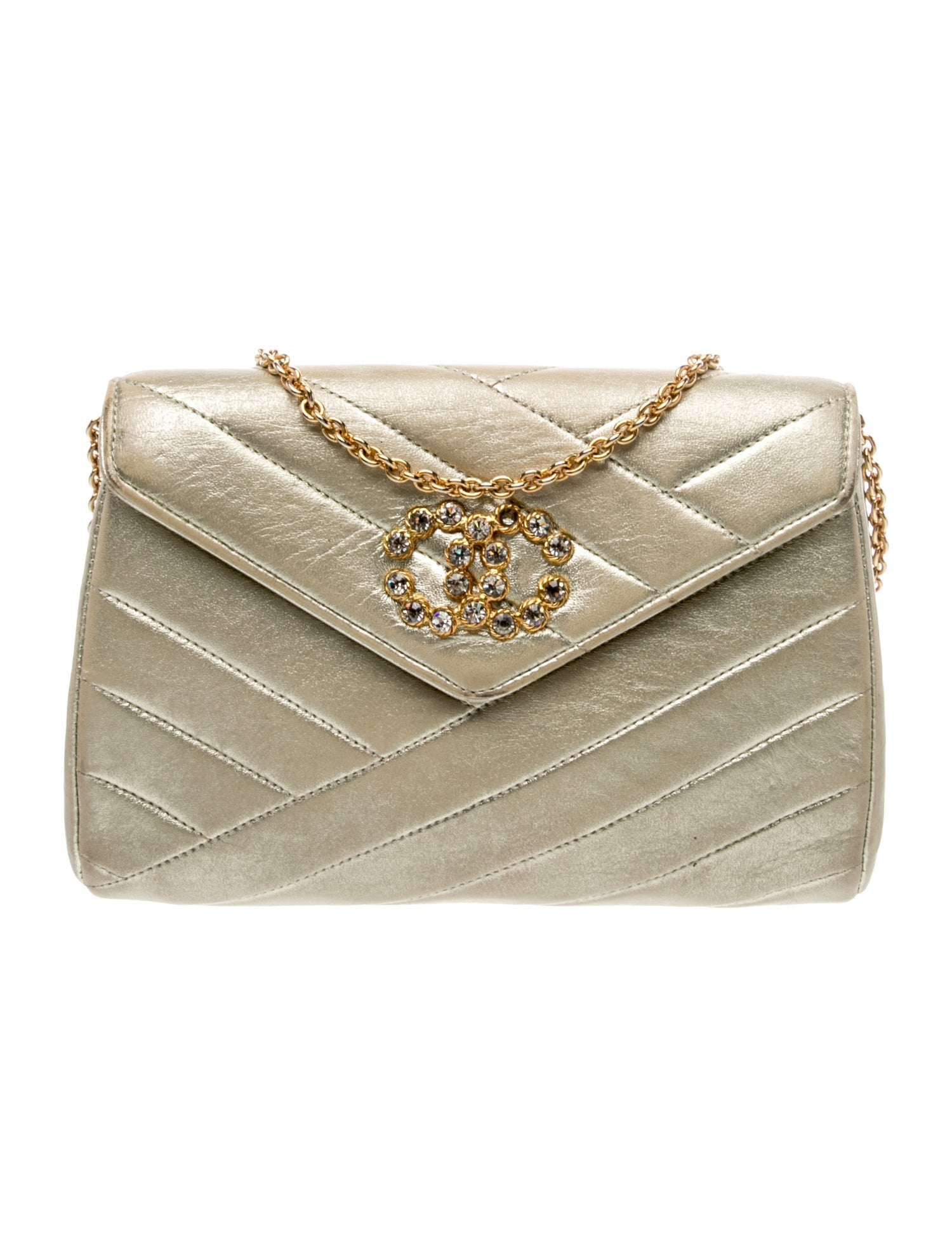 Chanel Chevron CC Flap Bag