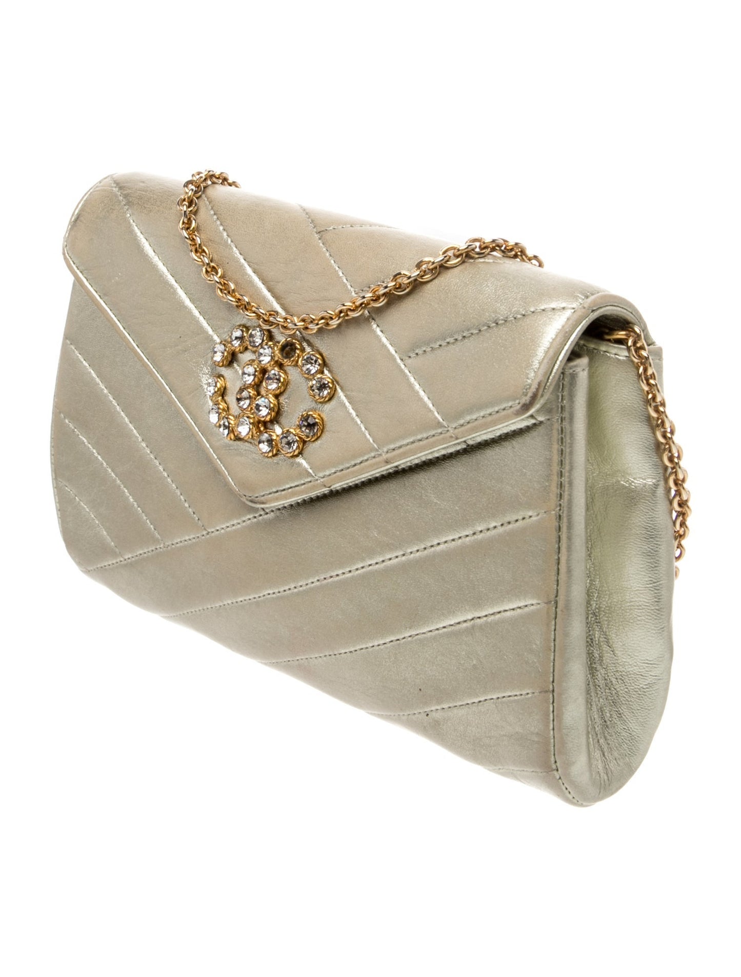 Chanel Chevron CC Flap Bag