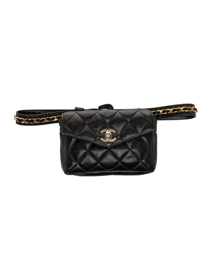 Chanel Quilted CC Waist Bag