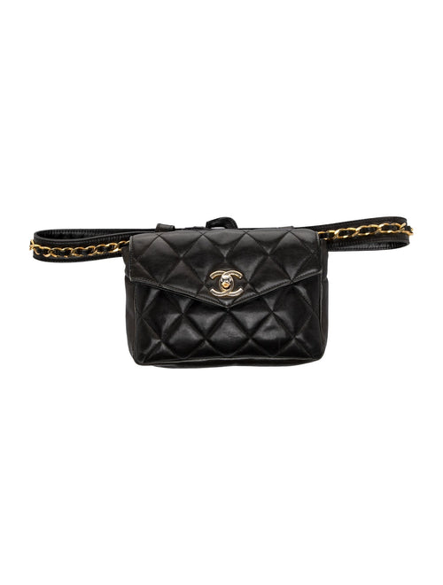 Chanel Quilted CC Waist Bag