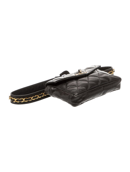 Chanel Quilted CC Waist Bag