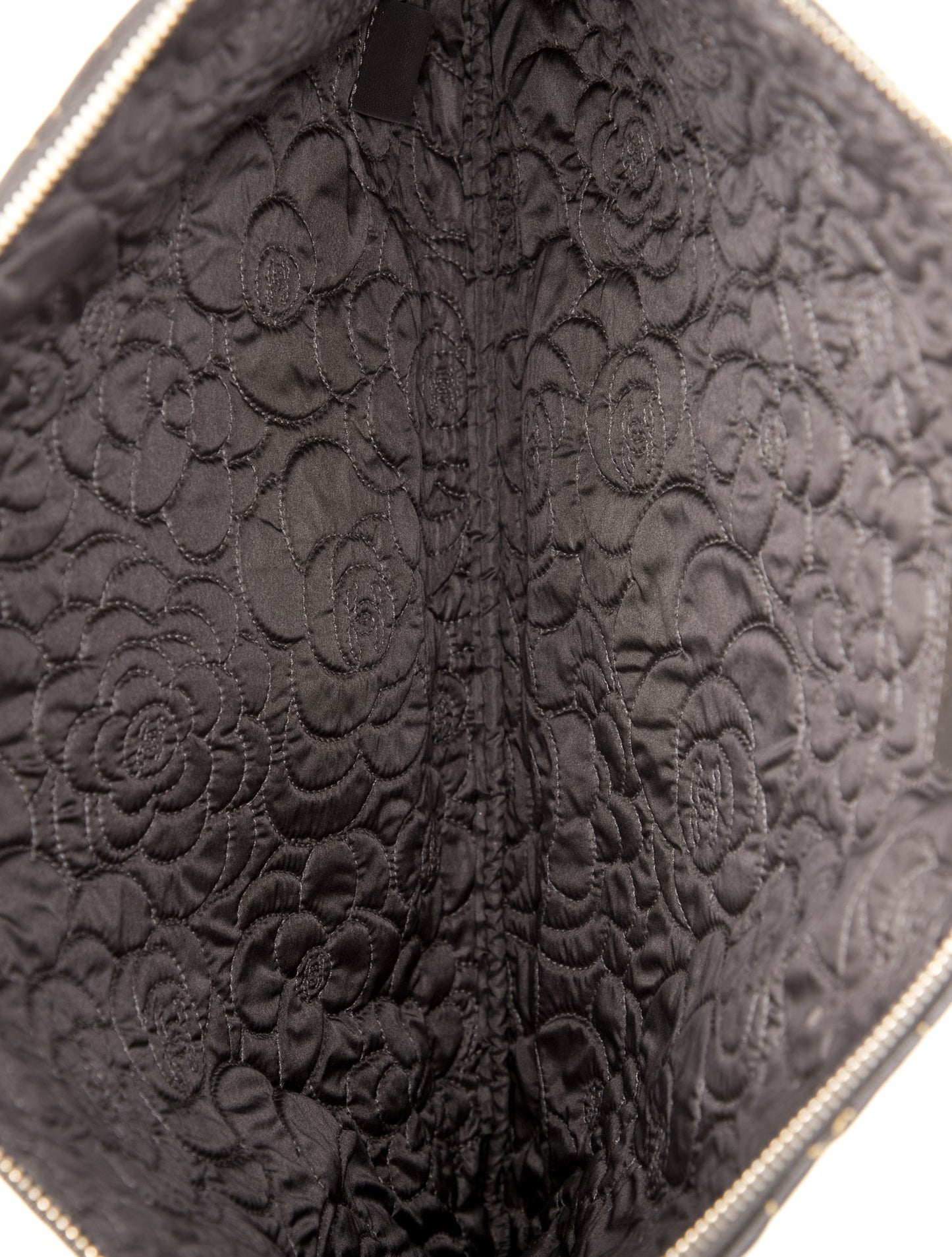 Chanel Camellia Embossed O-Case