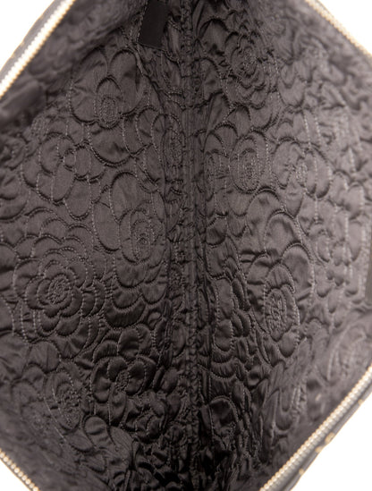 Chanel Camellia Embossed O-Case