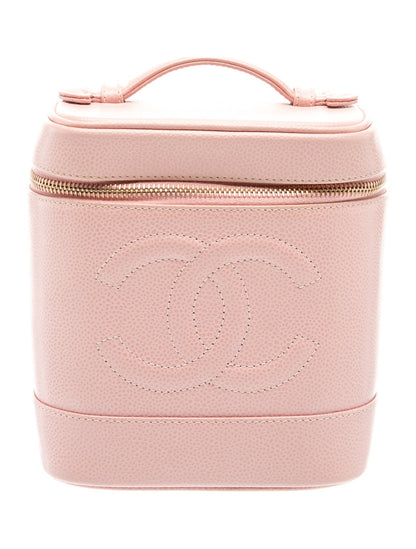 Chanel Caviar Vanity Cosmetic Bag