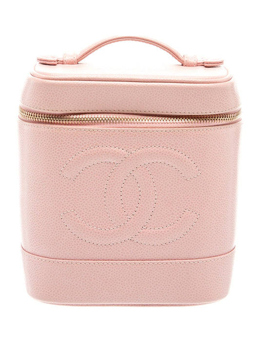 Chanel Caviar Vanity Cosmetic Bag