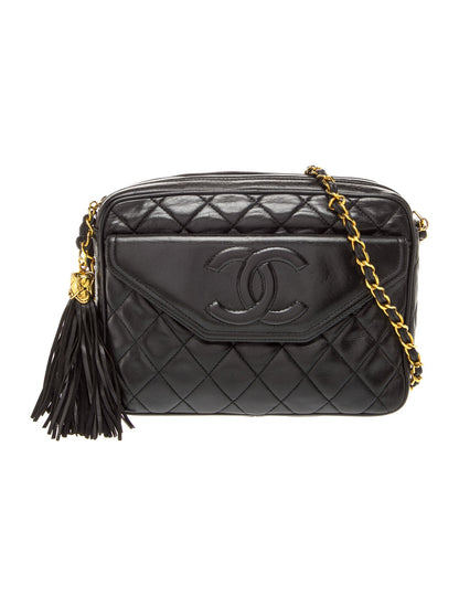 Chanel Quilted Tassel Camera Bag