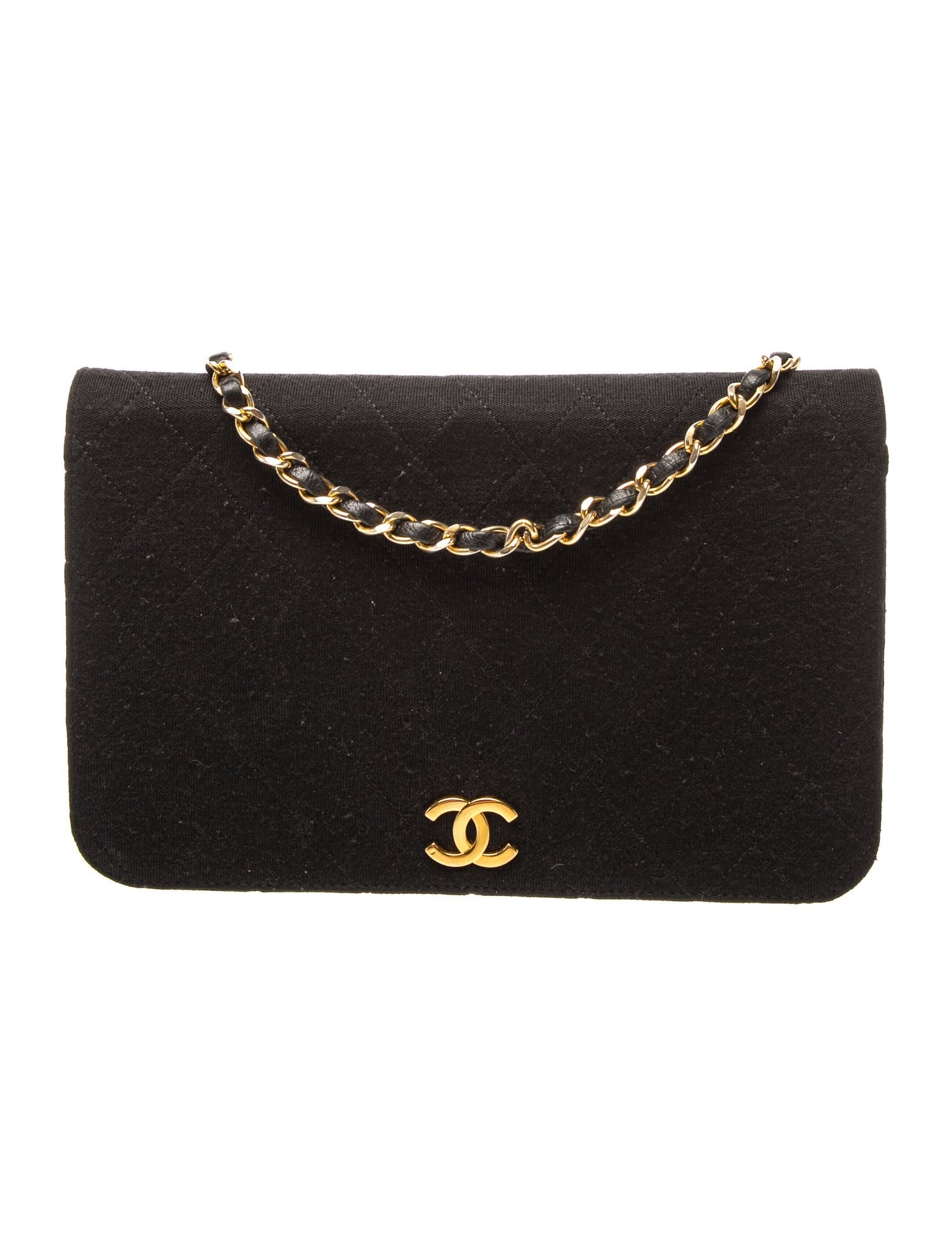 Chanel Jersey CC Flap Bag