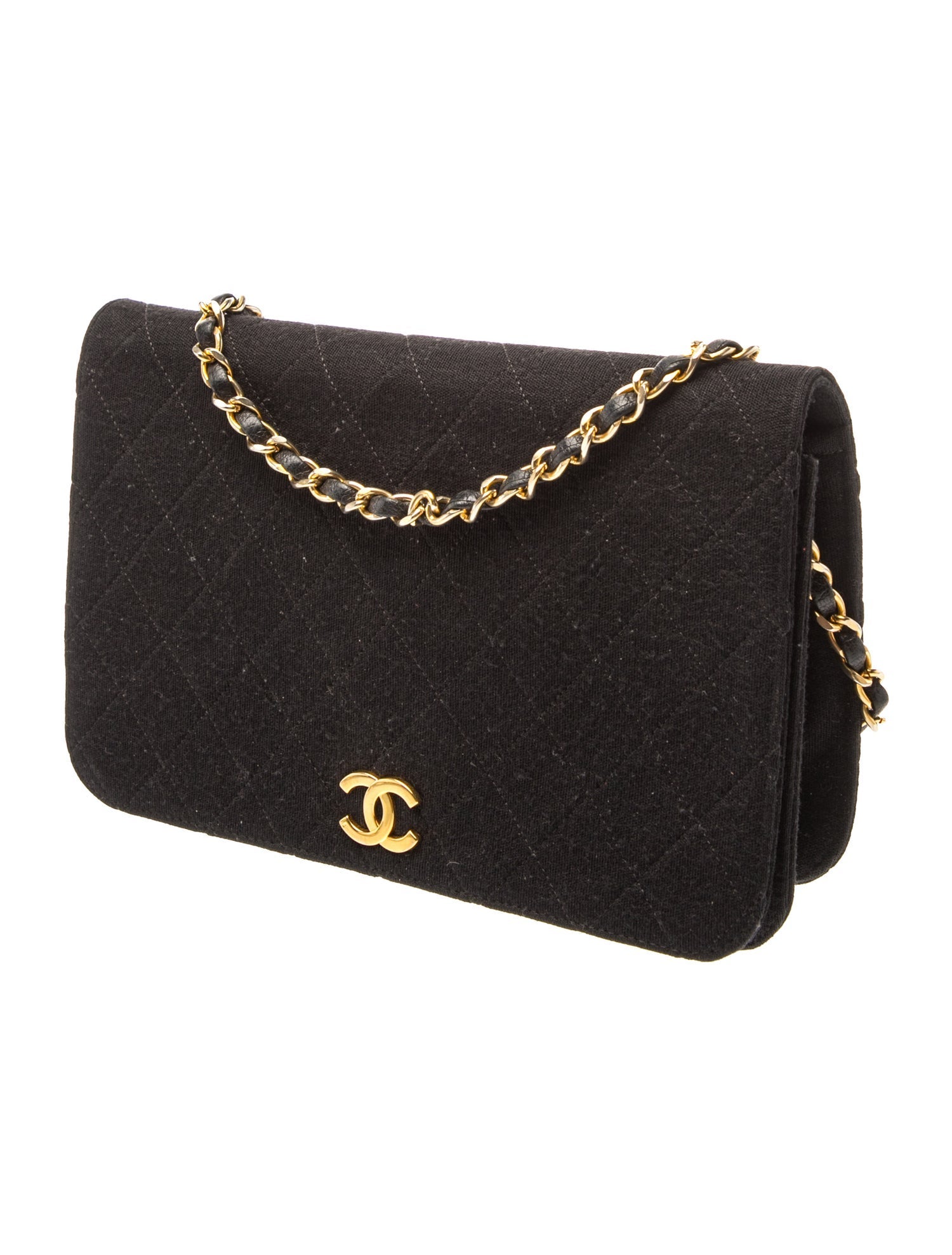 Chanel Jersey CC Flap Bag