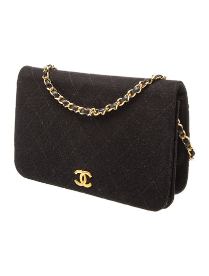 Chanel Jersey CC Flap Bag