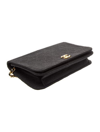 Chanel Jersey CC Flap Bag