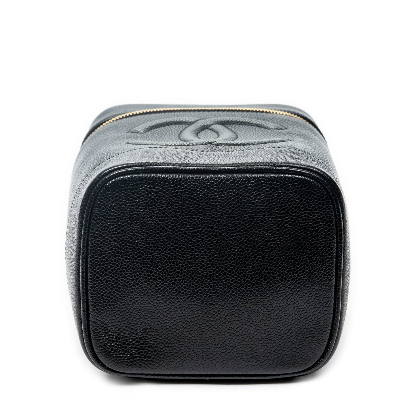 Chanel Leather CC Tall Vanity Case