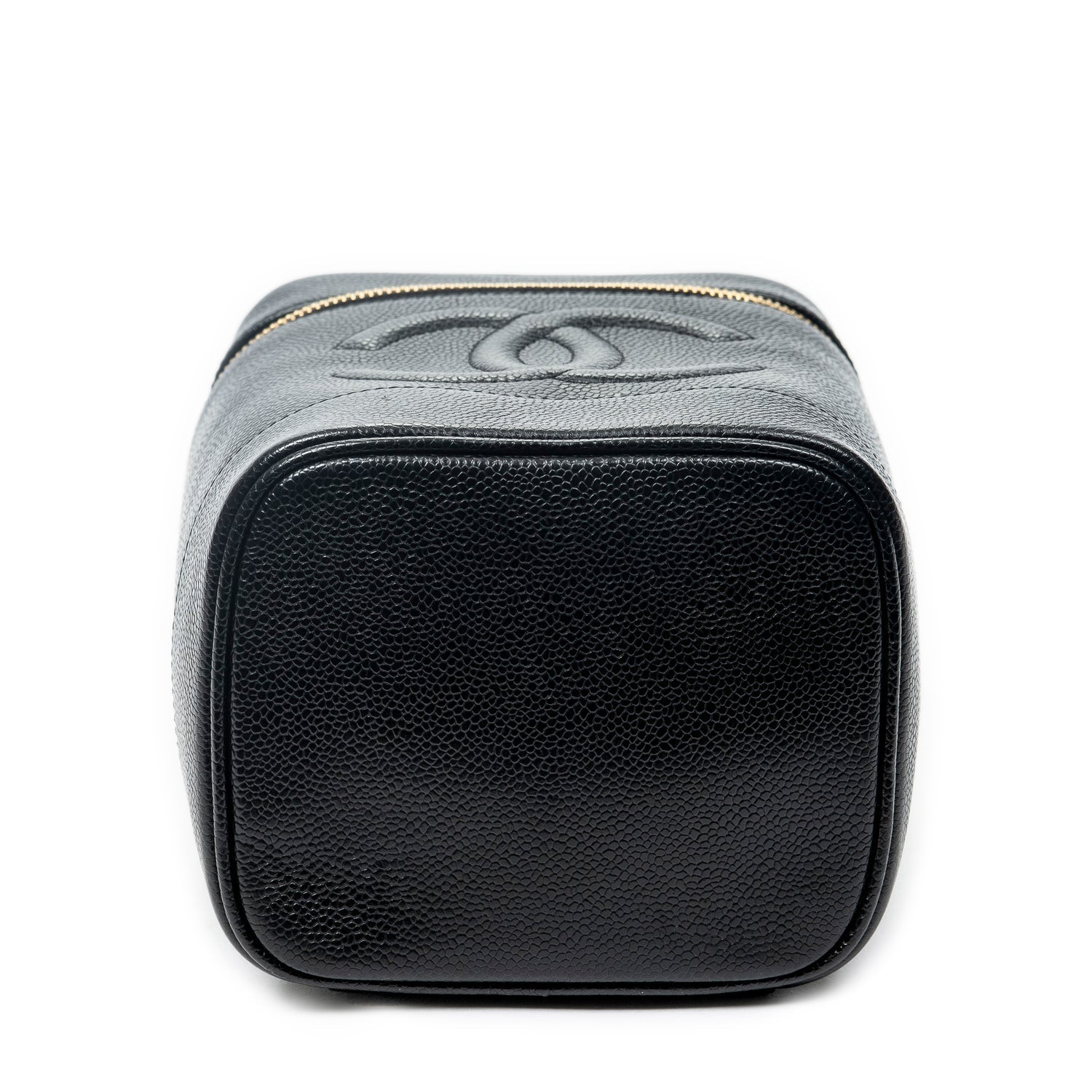 Chanel Leather CC Tall Vanity Case