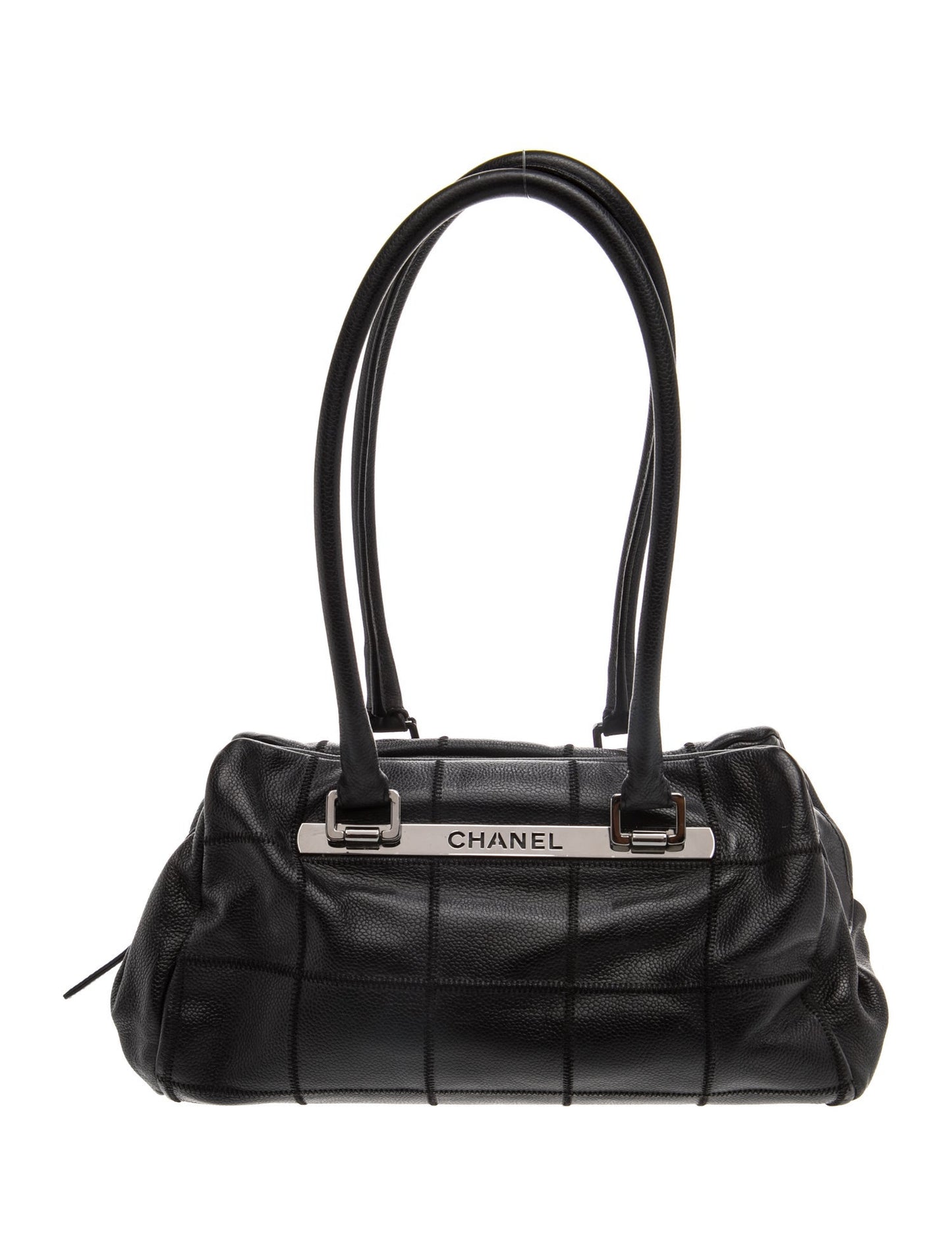 Chanel Square Stitch LAX Bowler Bag