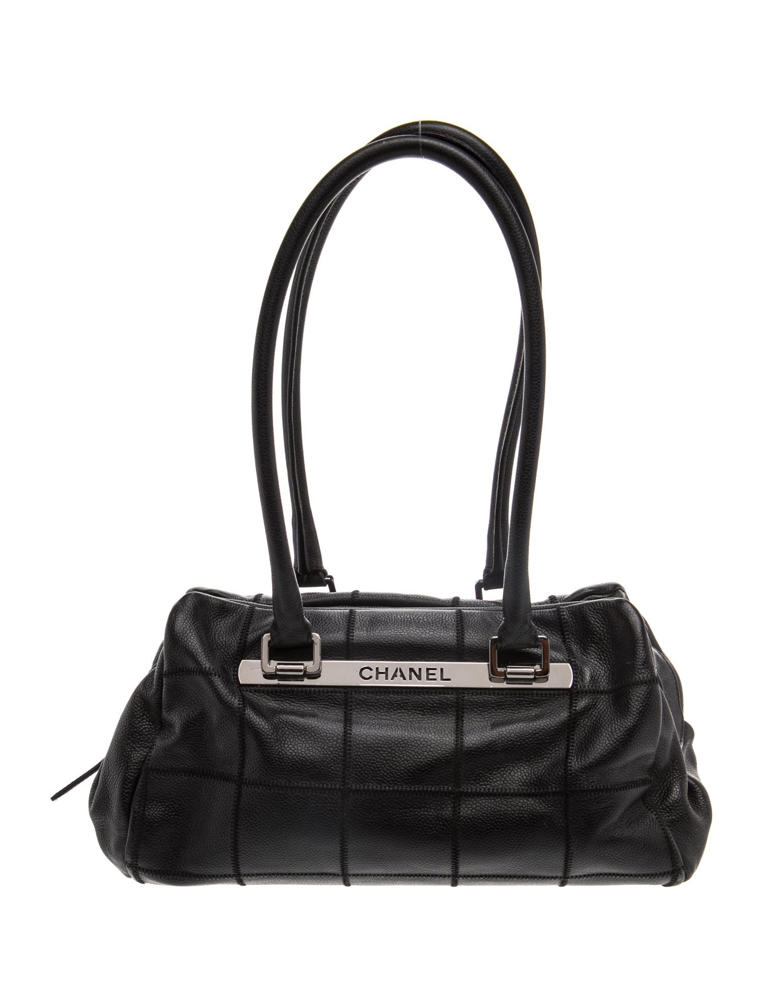 Chanel Square Stitch LAX Bowler Bag