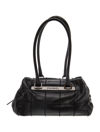 Chanel Square Stitch LAX Bowler Bag