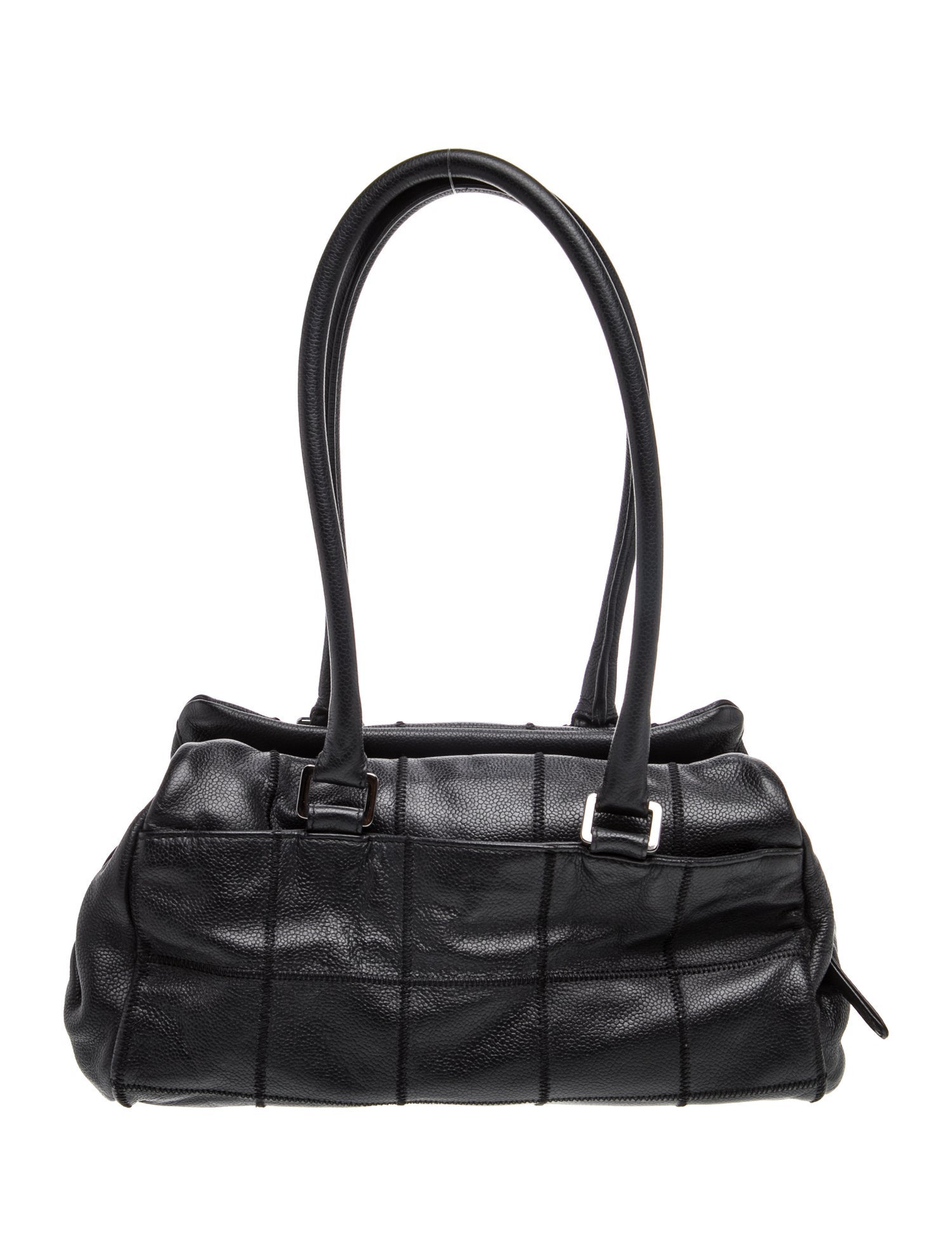 Chanel Square Stitch LAX Bowler Bag
