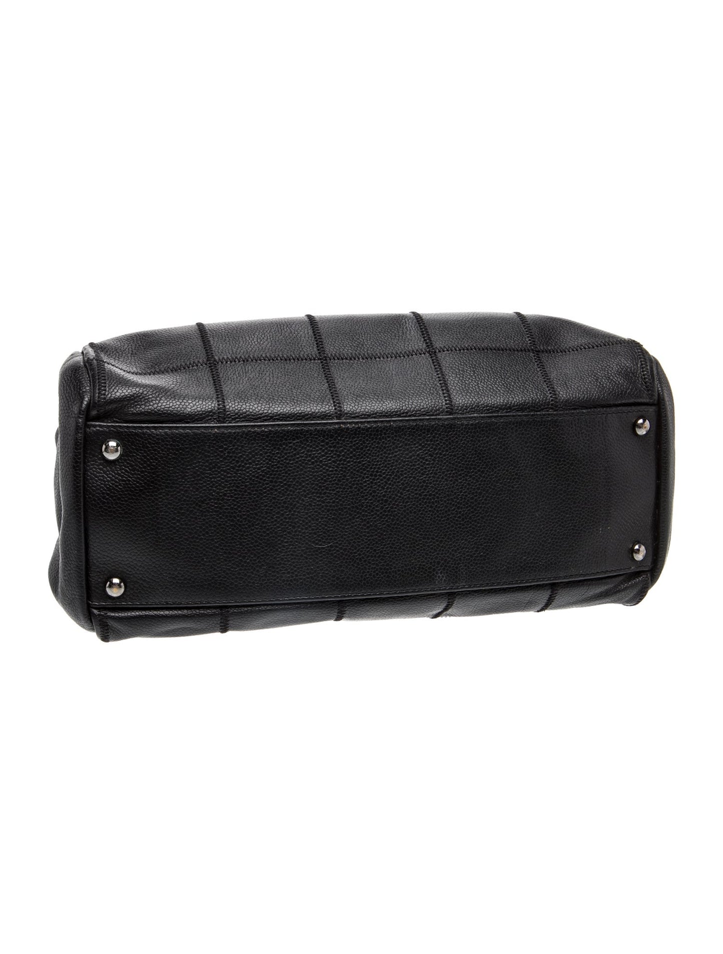 Chanel Square Stitch LAX Bowler Bag