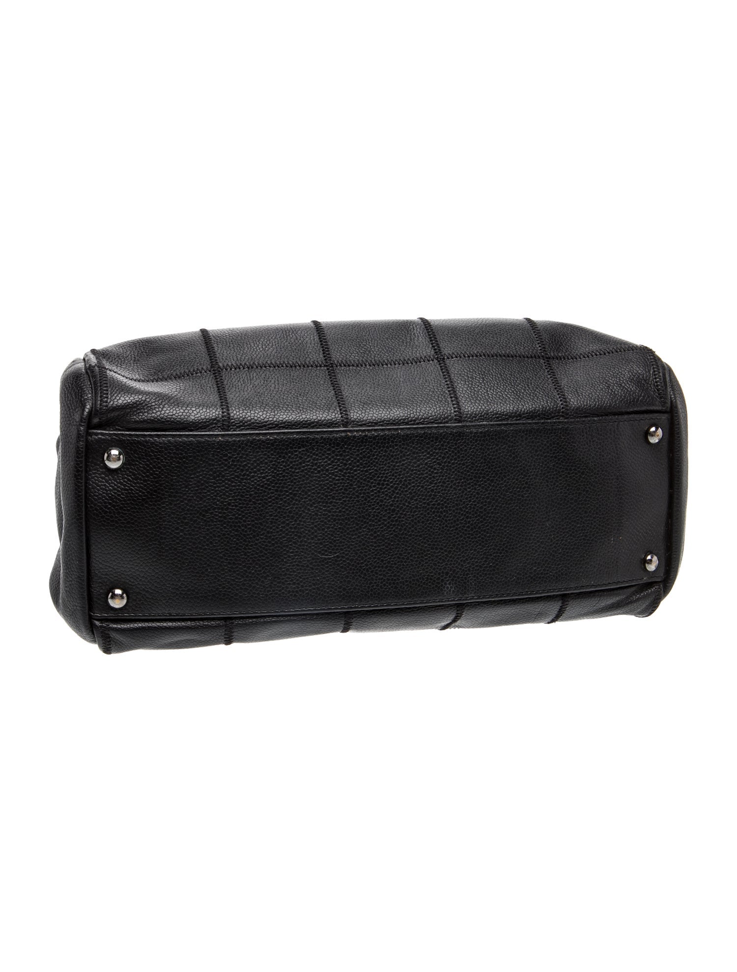 Chanel Square Stitch LAX Bowler Bag