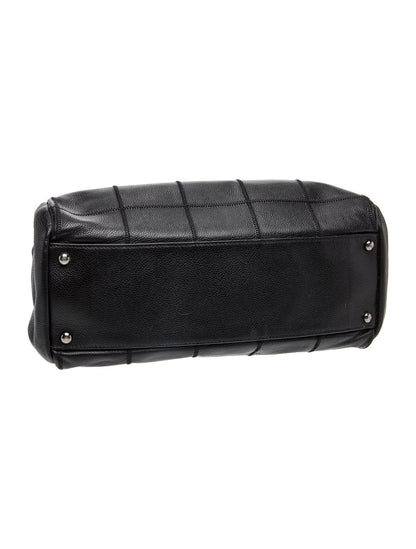 Chanel Square Stitch LAX Bowler Bag