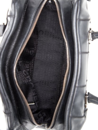 Chanel Square Stitch LAX Bowler Bag