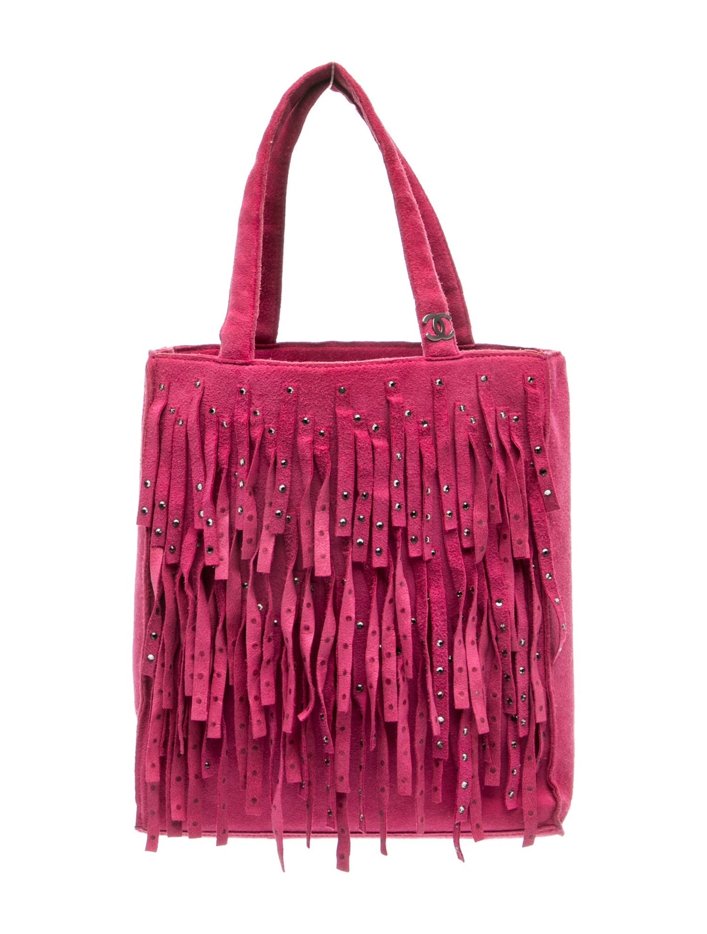 Chanel Mini Fringe Suede Bag