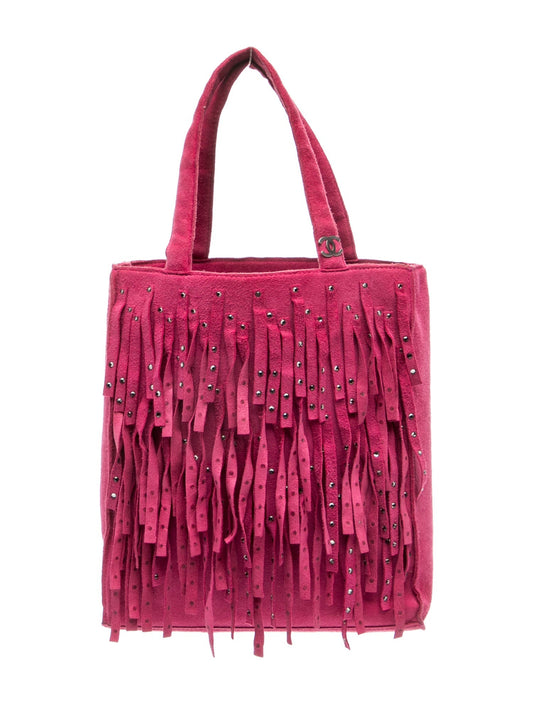 Chanel Mini Fringe Suede Bag