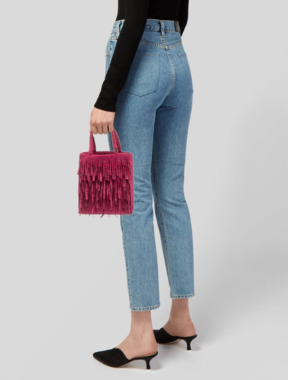 Chanel Mini Fringe Suede Bag