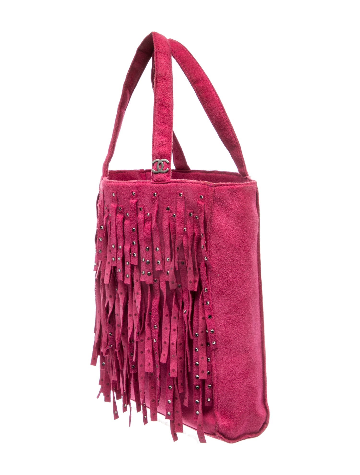 Chanel Mini Fringe Suede Bag