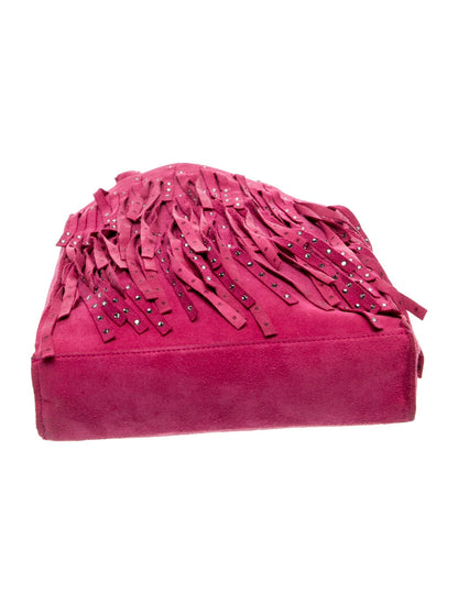 Chanel Mini Fringe Suede Bag