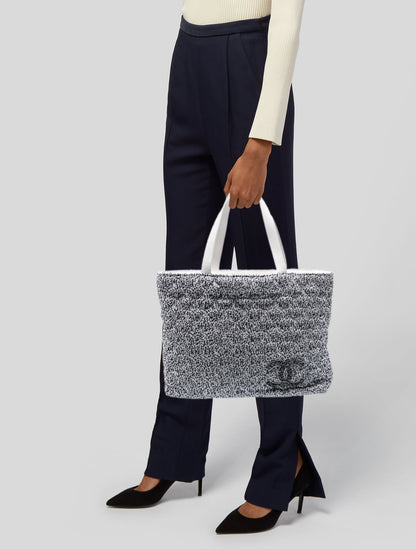 Chanel Terry Cloth CC Beach Tote