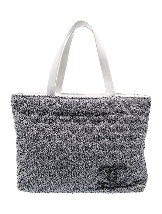 Chanel Terry Cloth CC Beach Tote