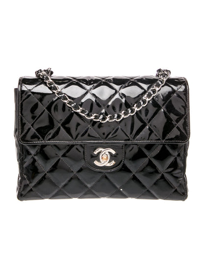 Chanel Patent Square Flap Bag