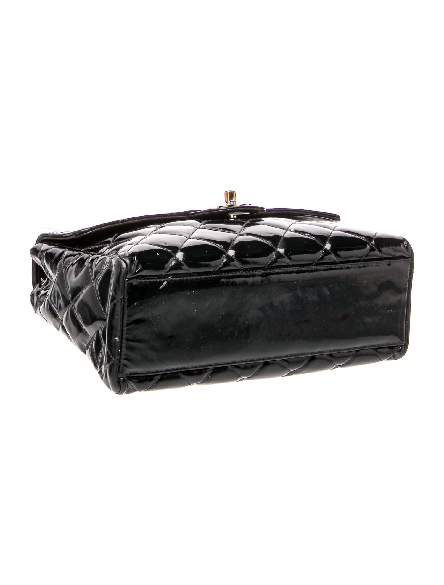 Chanel Patent Square Flap Bag