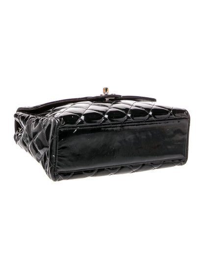 Chanel Patent Square Flap Bag