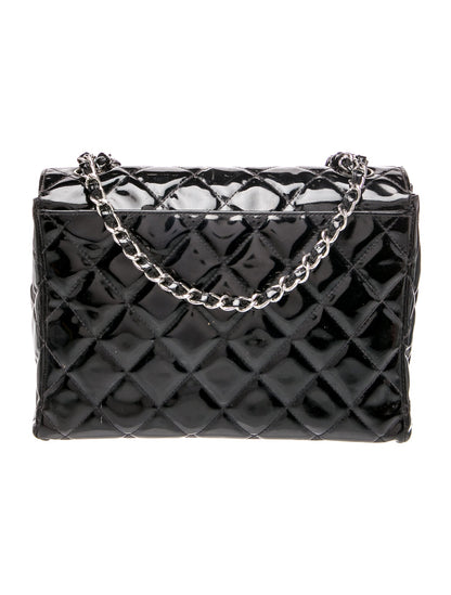 Chanel Patent Square Flap Bag