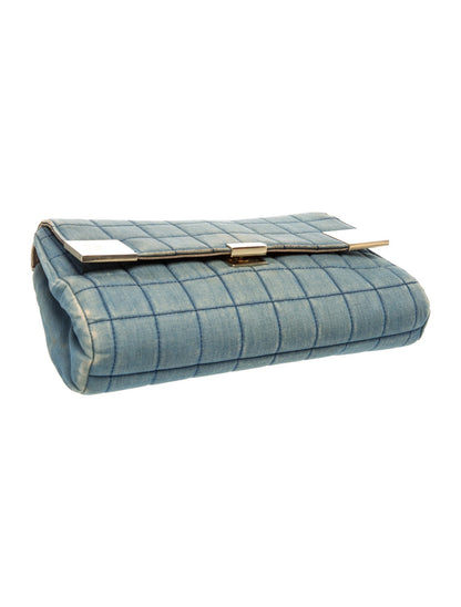 Chanel Denim Chocolate Bar Flap Bag