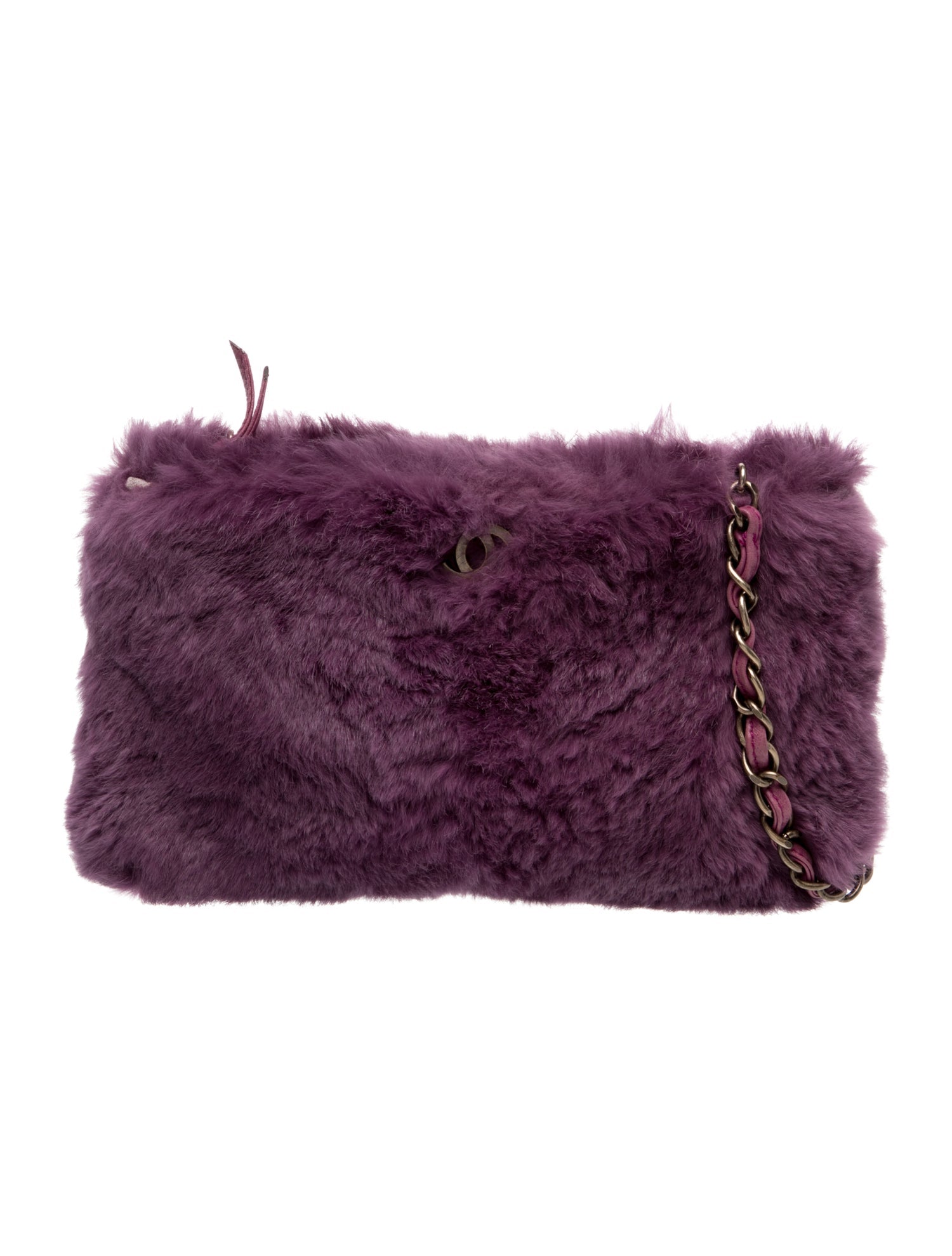 Chanel Orylag Fur CC Shoulder Bag