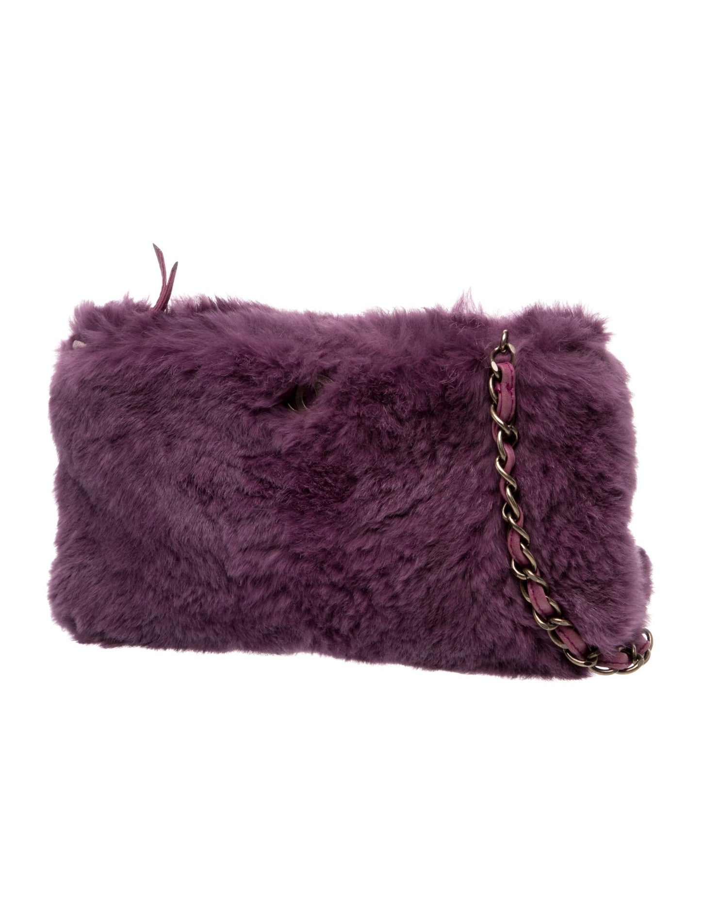 Chanel Orylag Fur CC Shoulder Bag