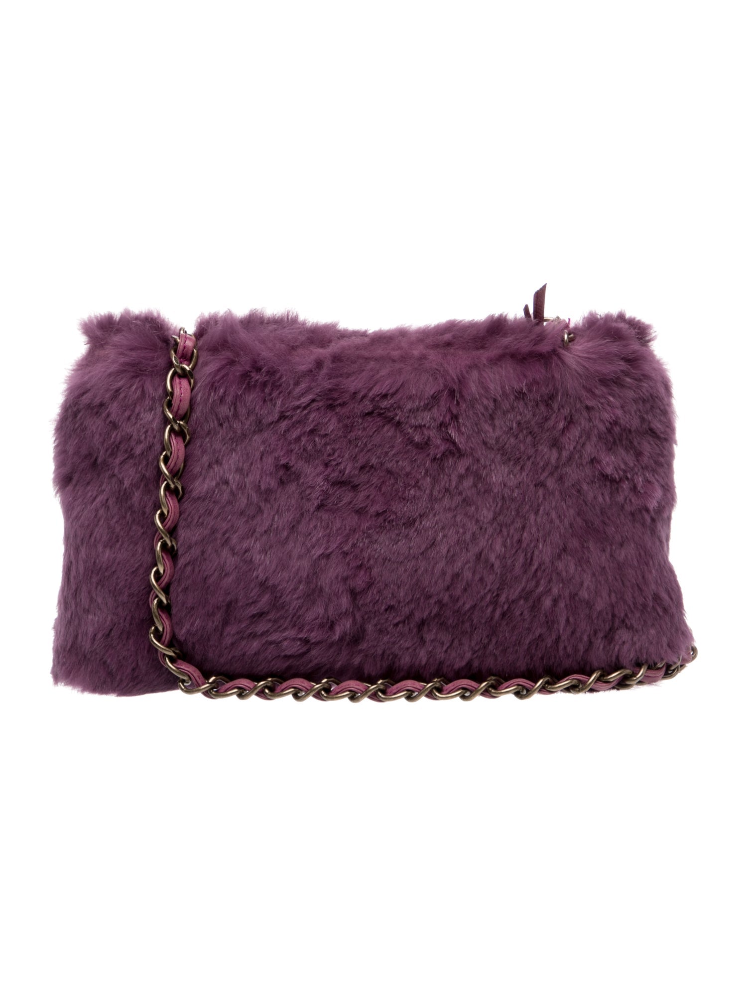 Chanel Orylag Fur CC Shoulder Bag