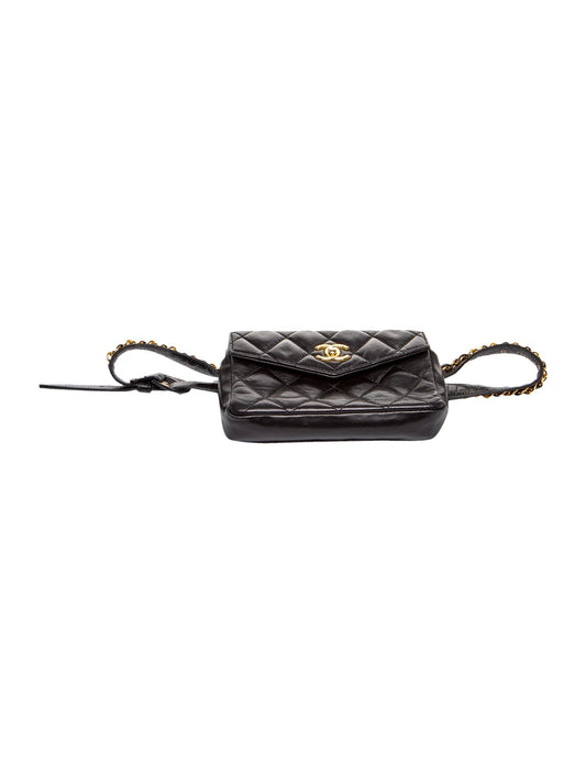 Chanel Quilted CC Belt Bag
