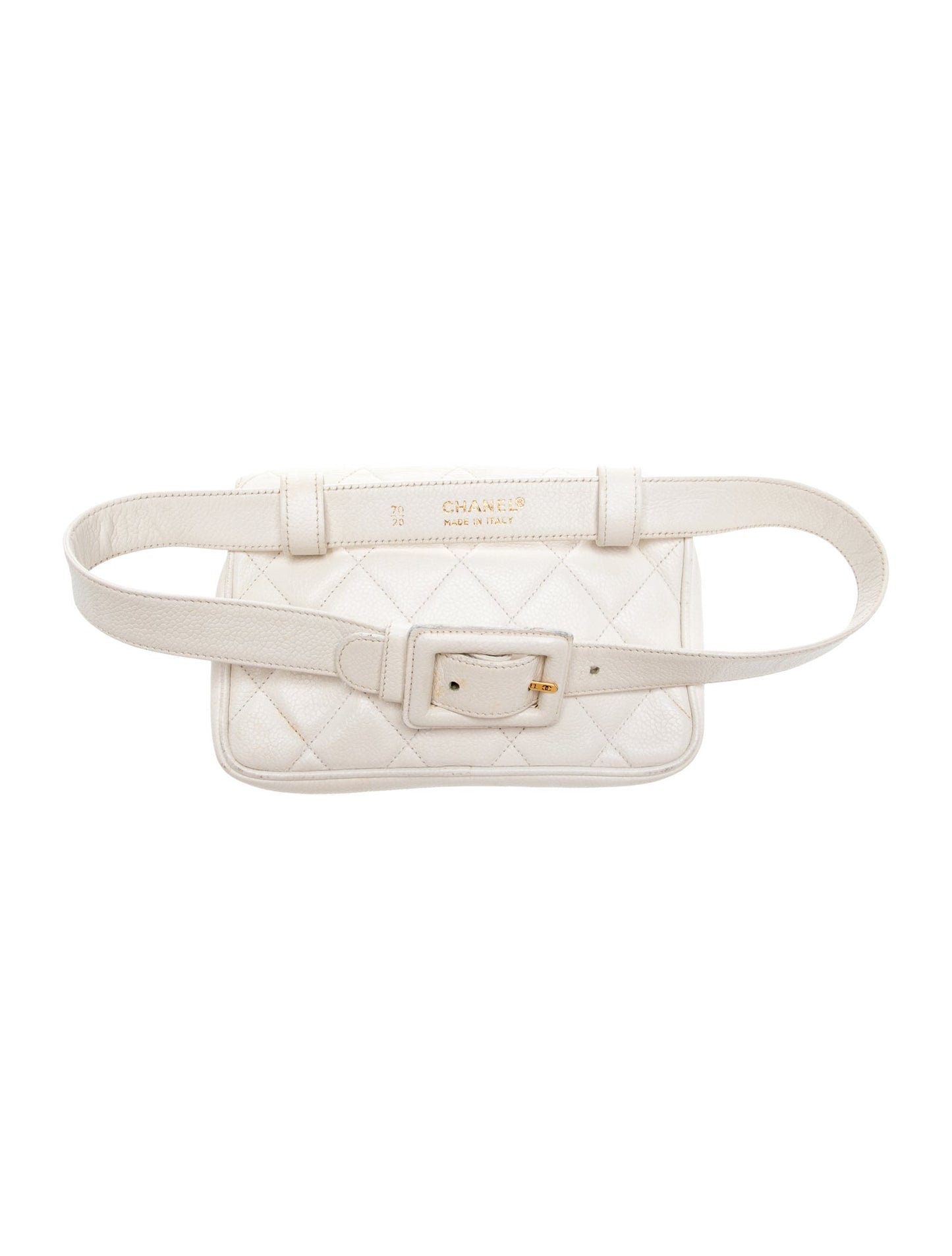 Chanel Quilted Caviar Leather CC Waist Bag