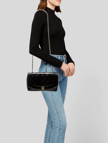 Chanel Patent Diana Flap Bag