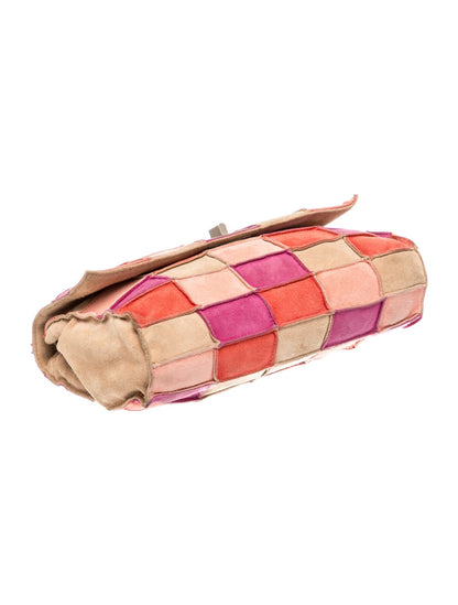 Chanel Suede Patchwork Reissue Flap Bag